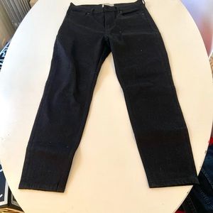 Everlane Black High Rise Ankle Jean